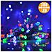 Catena Luci A Led Luminosa Natalizia 15,5 Metri 300 Led Multicolor 8 Giochi Luce - Foto miniatura 2